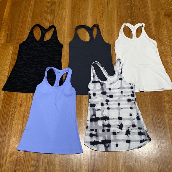 lululemon athletica Tops - Huge lot of lululemon cool racerback tanks size 6